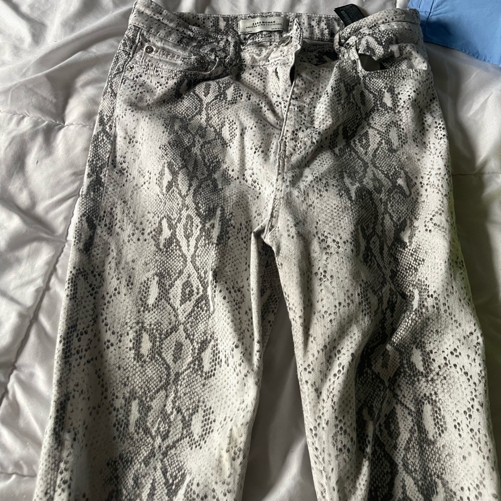 SOLD - Snake print Jean